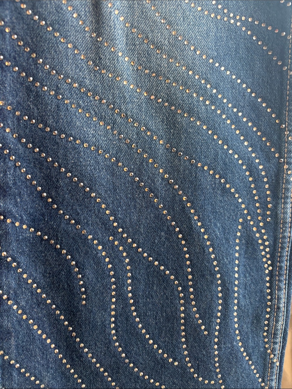 Bedazzled Zara Denim NWT